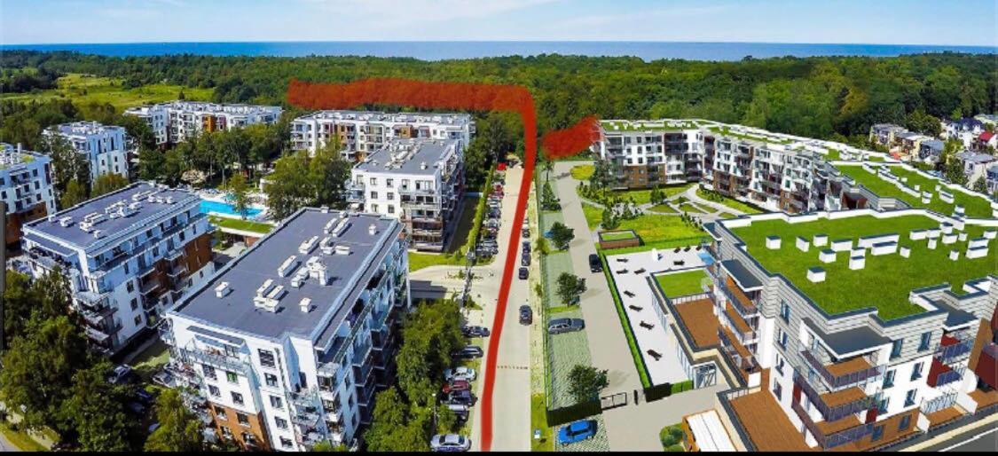 Apartament Polanki Park Колобжег Екстериор снимка